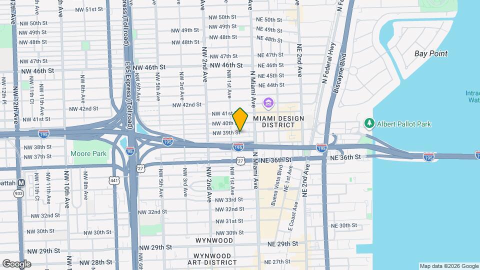 56 NW 39th St Map and Location Details