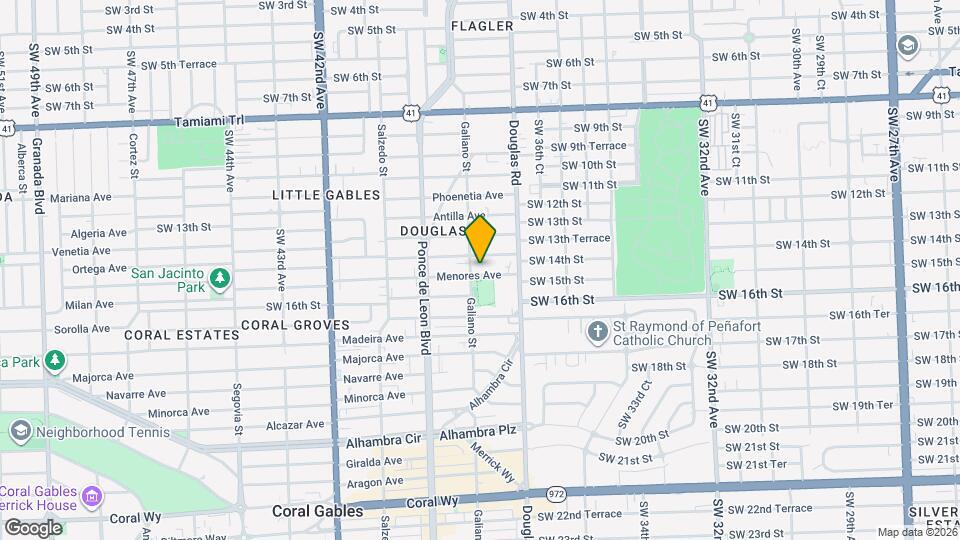 41 Menores Ave, Unit 4 Map and Location Details