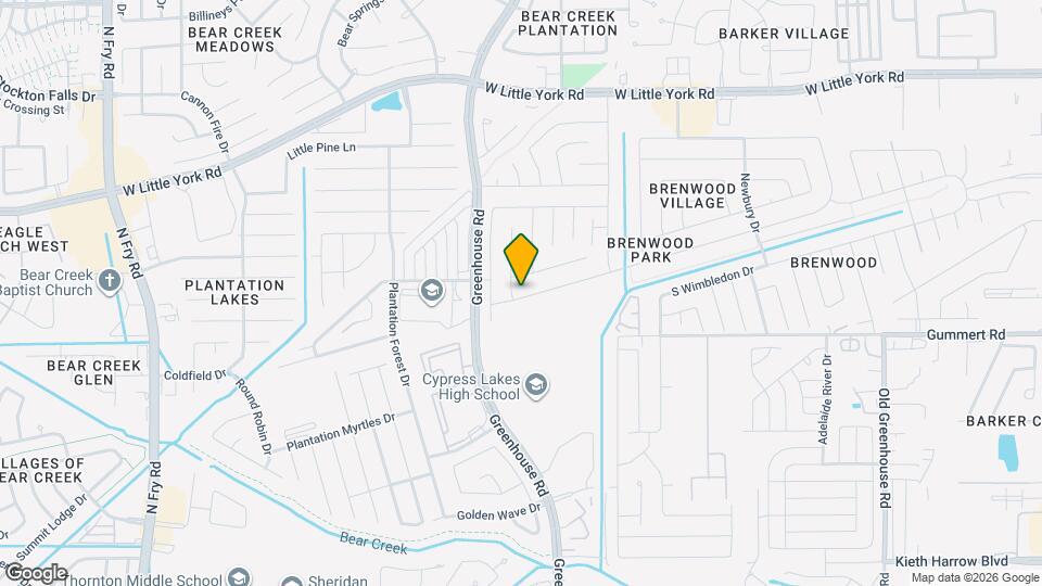 19230 Sandelford Dr Map and Location Details