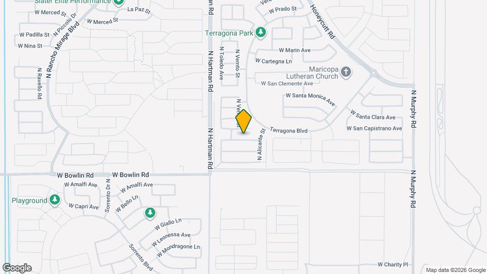 36502 W San Ildefanso Ave Map and Location Details