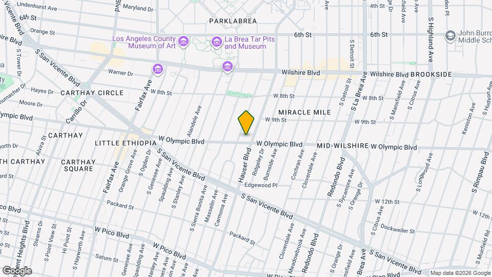 5715 W Olympic Blvd Map and Location Details