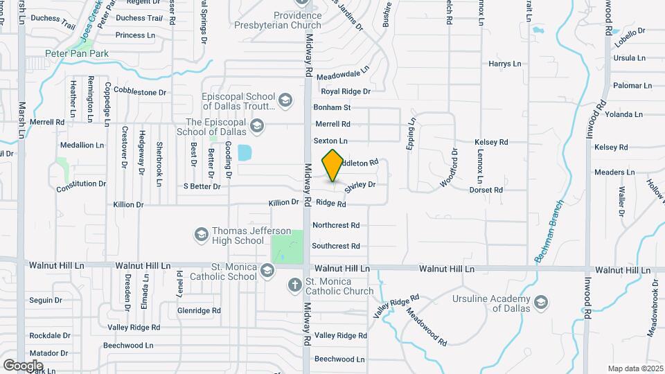 4322 Crowley Dr Map and Location Details