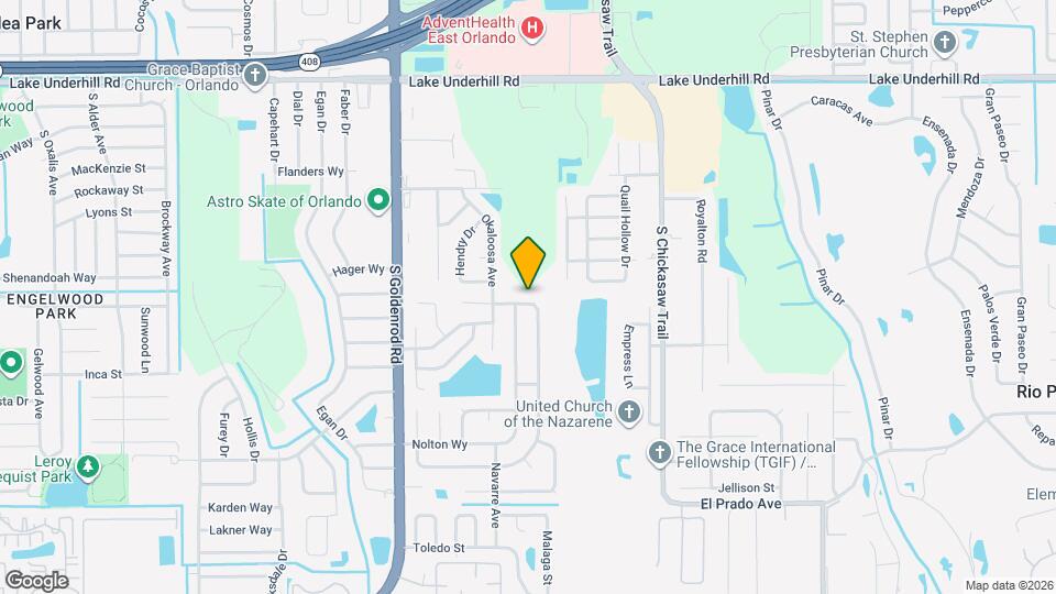 7741 Danu Dr Map and Location Details