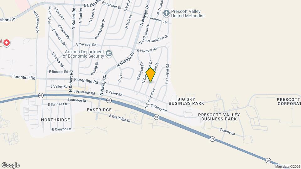 3055 N Corrine Dr, Unit b Map and Location Details