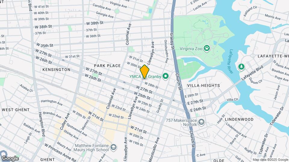 242 W 28th St Map and Location Details