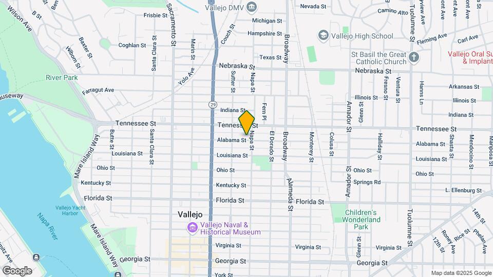 726 Alabama St Map and Location Details