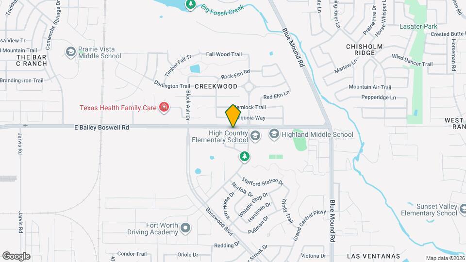 820 Big Sky Ln Map and Location Details