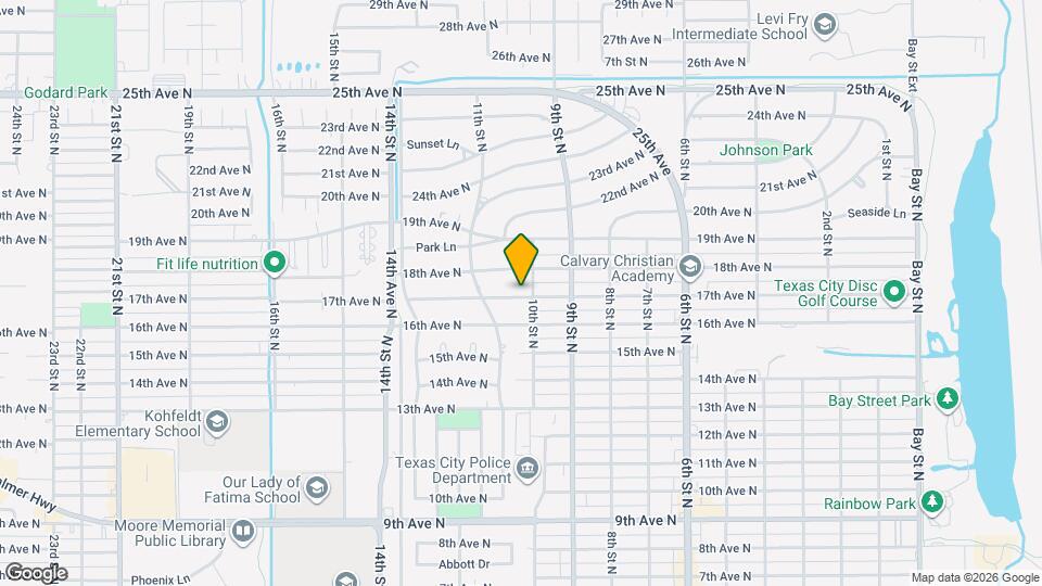 1008 17th Ave N Map and Location Details
