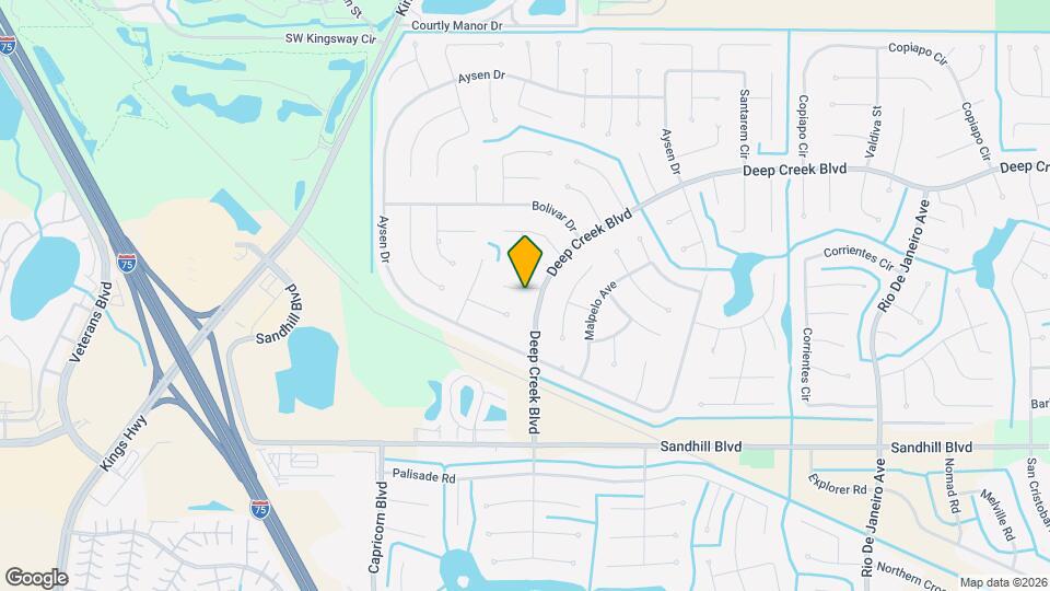 25199 Chiclayo Ave Map and Location Details