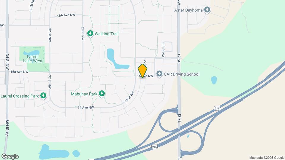 1460-1422 22 St NW Map and Location Details