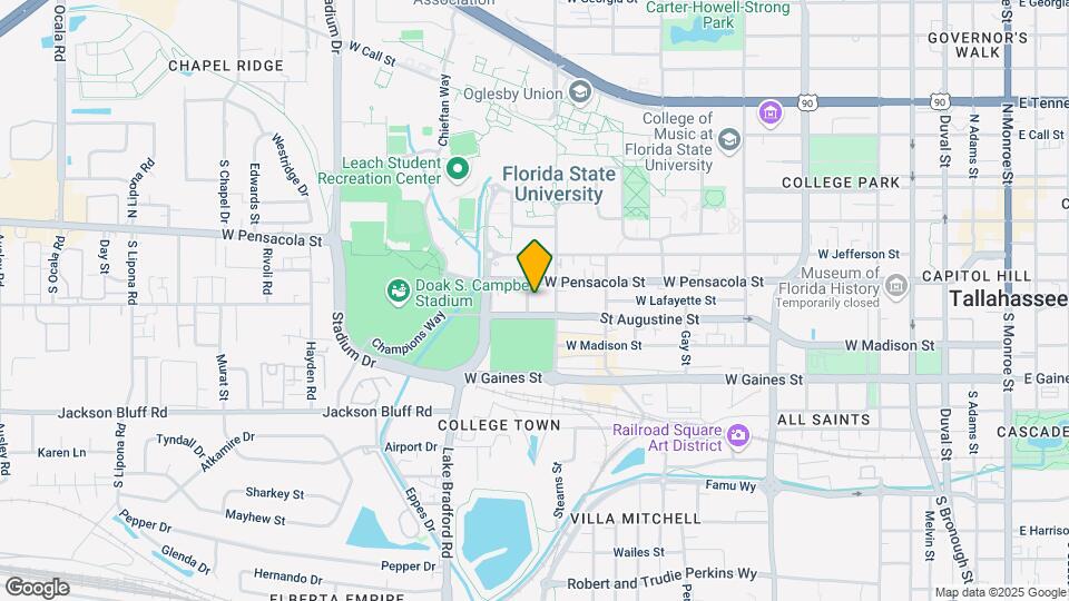 Stadium View Apartments Mapa y Detalles de la Ubicación