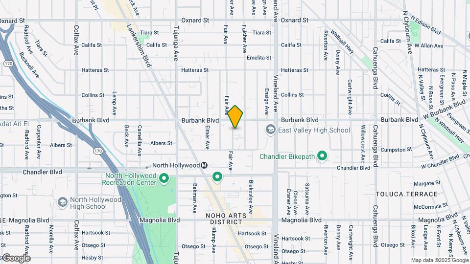5544 Bonner Ave Mapa y Detalles de la Ubicación