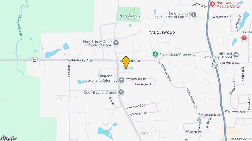 1113 Rita Ln Map and Location Details