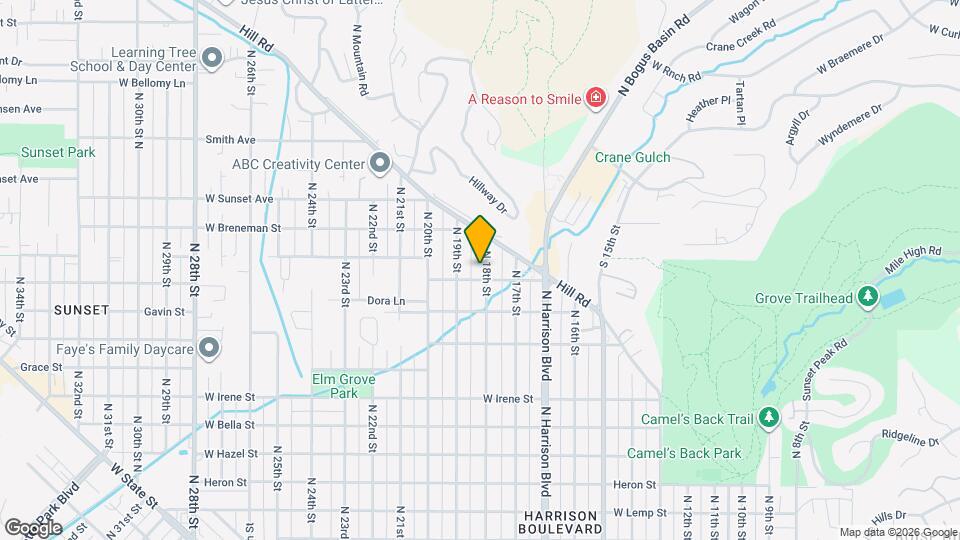 2205 N 18th St Map and Location Details