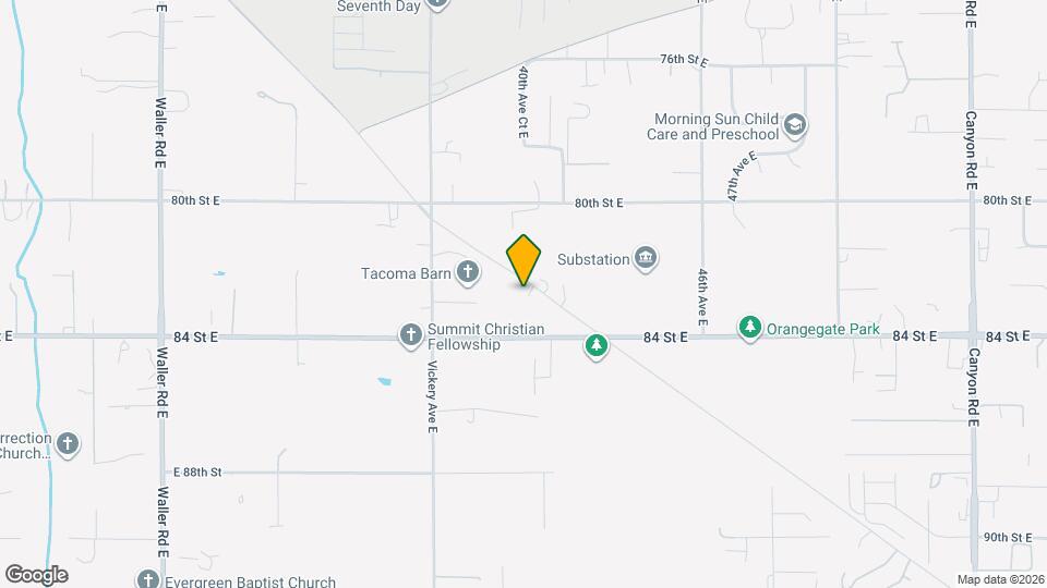 8222 Pipeline Rd E Map and Location Details