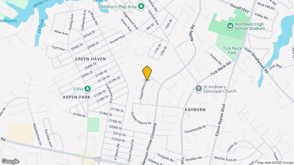 7867 Pepperbox Lane Mapa y Detalles de la Ubicación