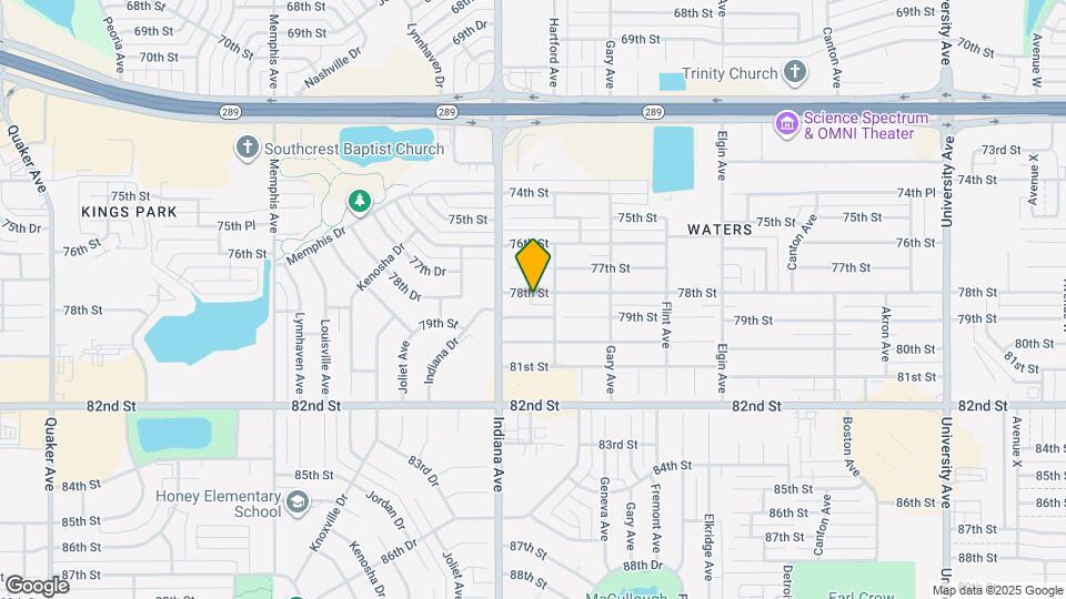 3315 78th St Map and Location Details