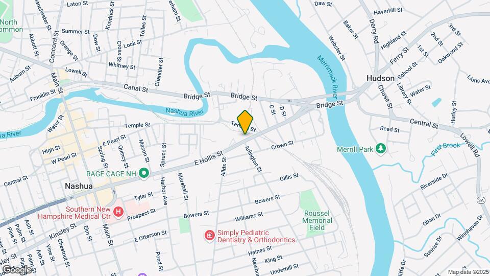 110 E Hollis St-Unit -125 Map and Location Details