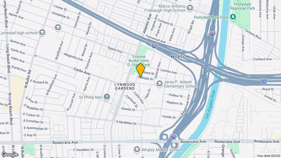 5148 Alvada St Mapa y Detalles de la Ubicación