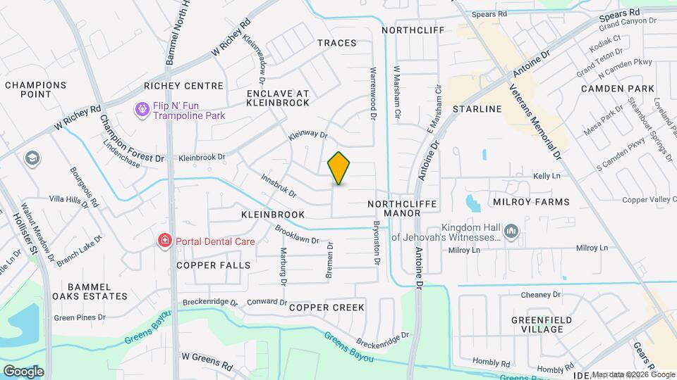 12134 Winter Brook Dr Map and Location Details