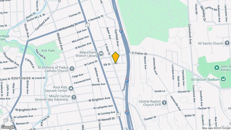 202 Elk St Map and Location Details