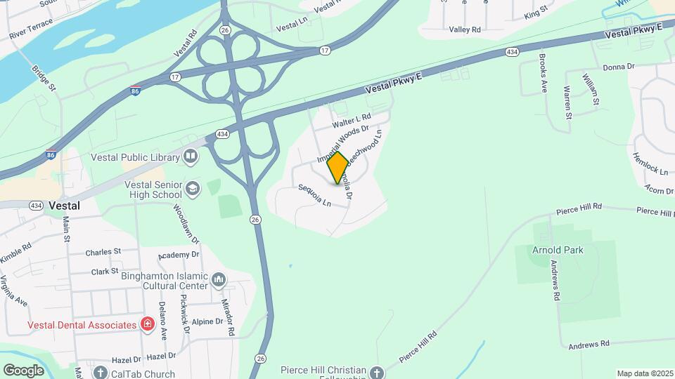 328 Chestnut Ln Map and Location Details