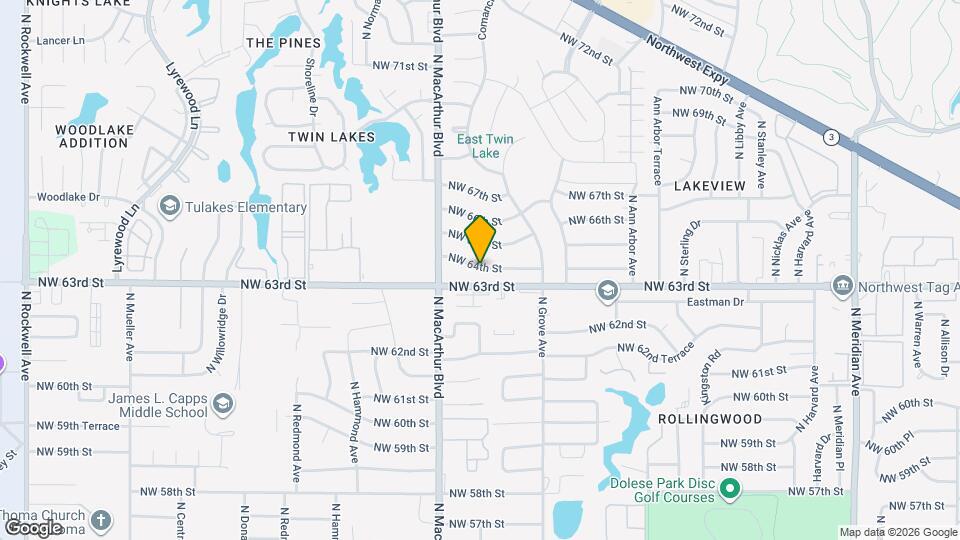 5720 NW 64th St Mapa y Detalles de la Ubicación