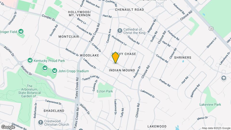 1122 Cooper Dr Mapa y Detalles de la Ubicación