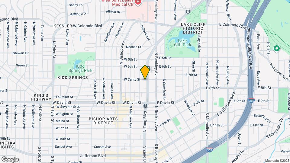 737 N Zang Blvd Map and Location Details