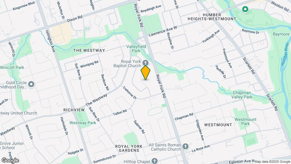 25 Duffield Rd Map and Location Details