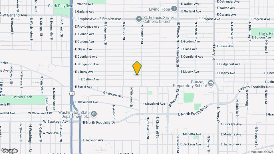 549 E Dalton Ave Mapa y Detalles de la Ubicación