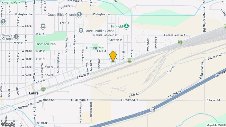 410 Date Ave Map and Location Details