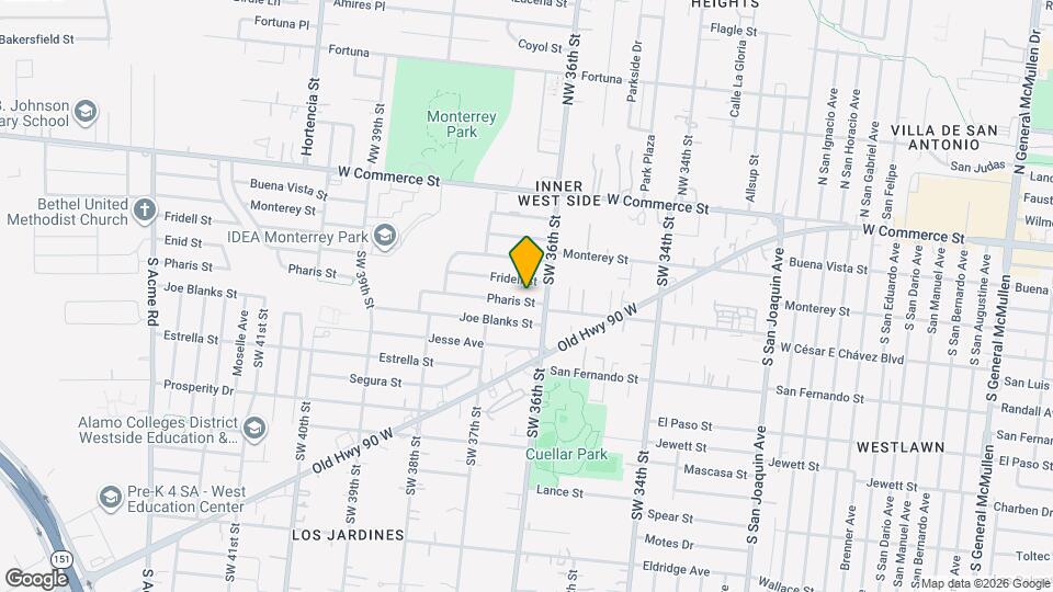 119 Pharis St Map and Location Details