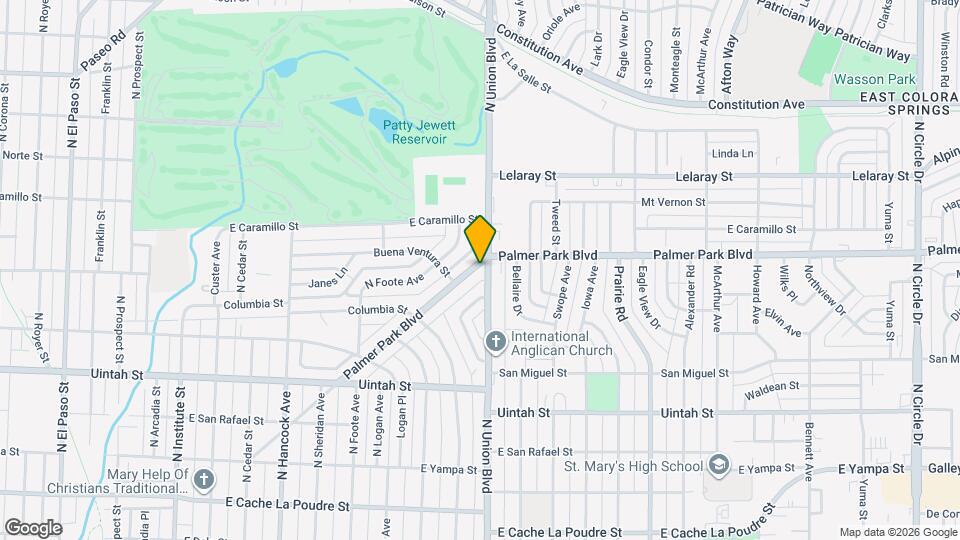 1773 Palmer Park Blvd Map and Location Details