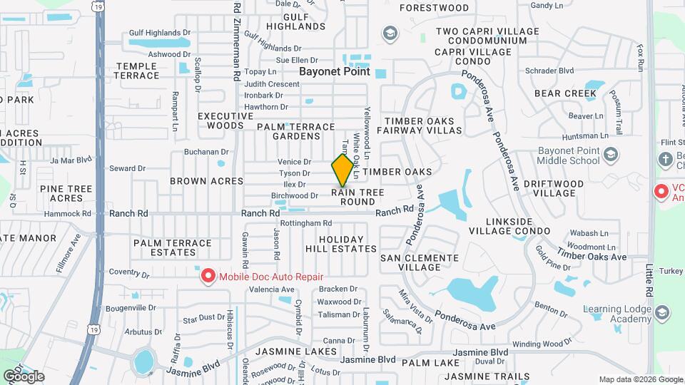 7835 Birchwood Dr Map and Location Details