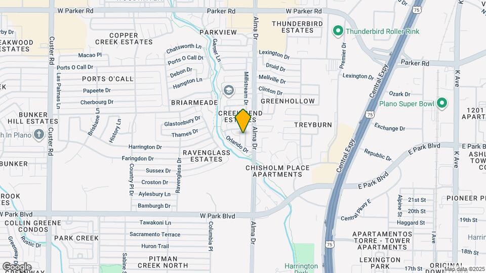 2509 Millstream Dr Map and Location Details