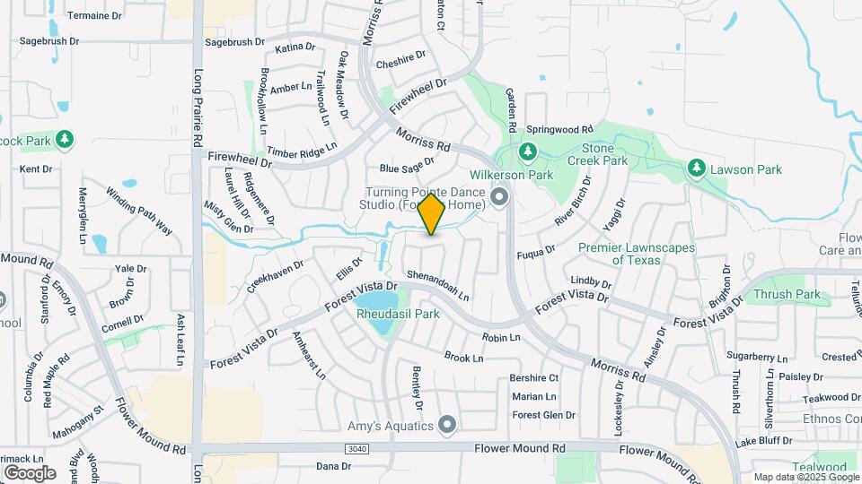 2020 Brookville Ln, Unit House Map and Location Details
