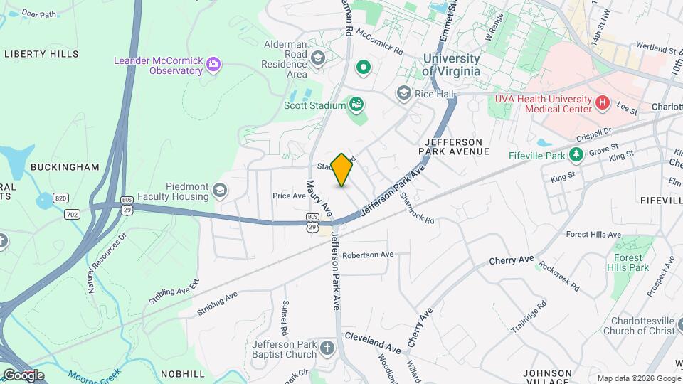 119 Observatory Ave Map and Location Details