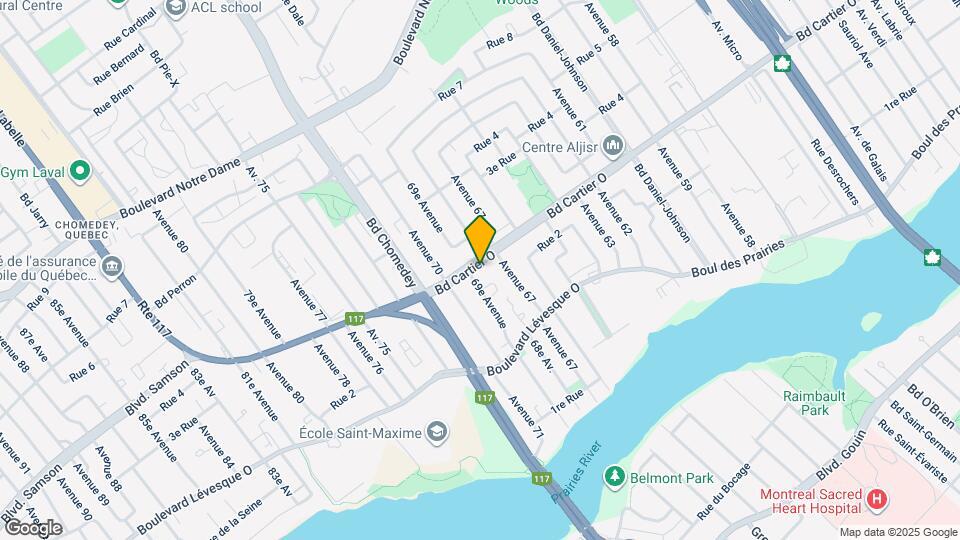 3330 Cartier Boul O Map and Location Details