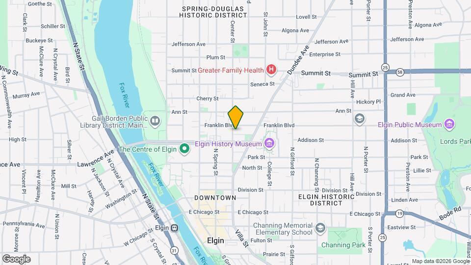 265 Center St Map and Location Details