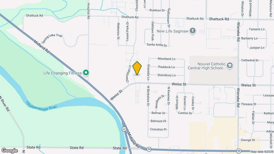 2560 Ivy Hill Ln Map and Location Details