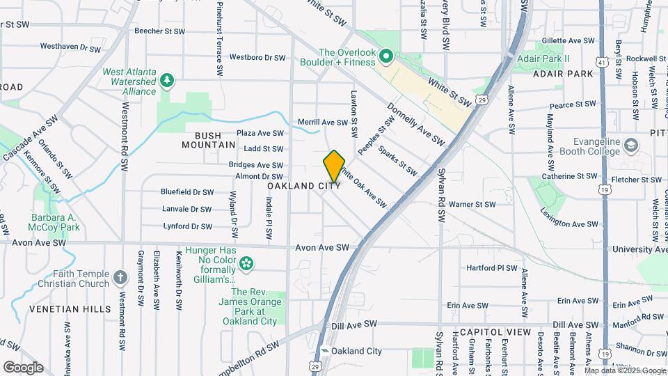 1086 Peeples St SW Map and Location Details
