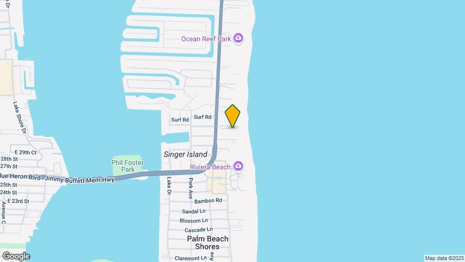 3000 N Ocean Dr Map and Location Details