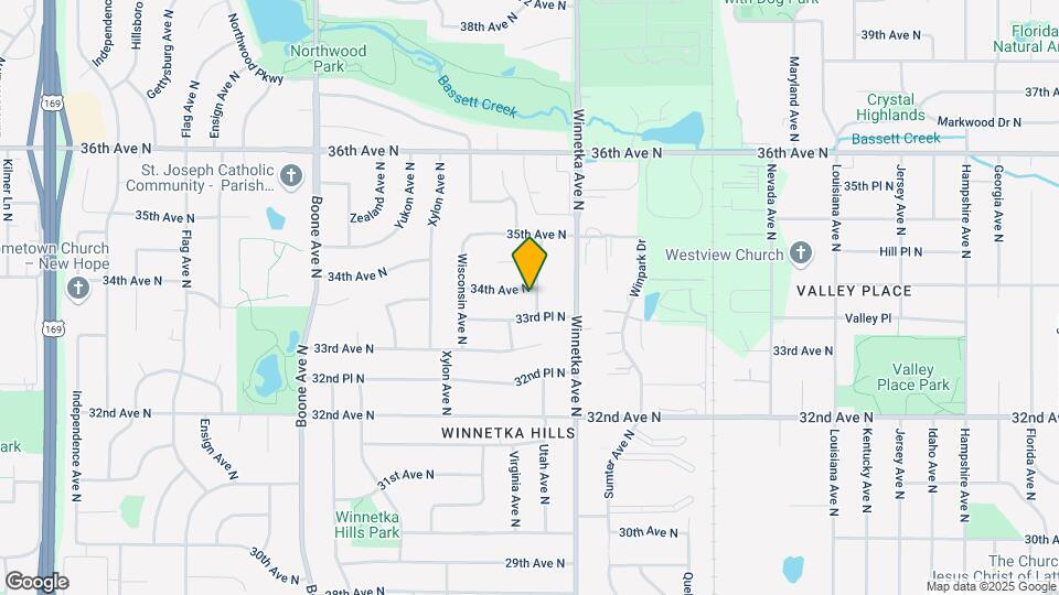 3347 Utah Ave N Map and Location Details