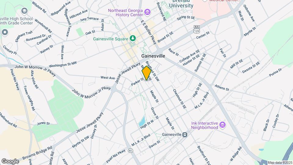 Solis Gainesville Mapa y Detalles de la Ubicación
