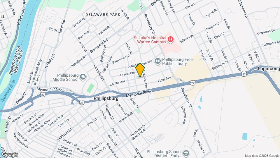 610 Corliss Ave Map and Location Details