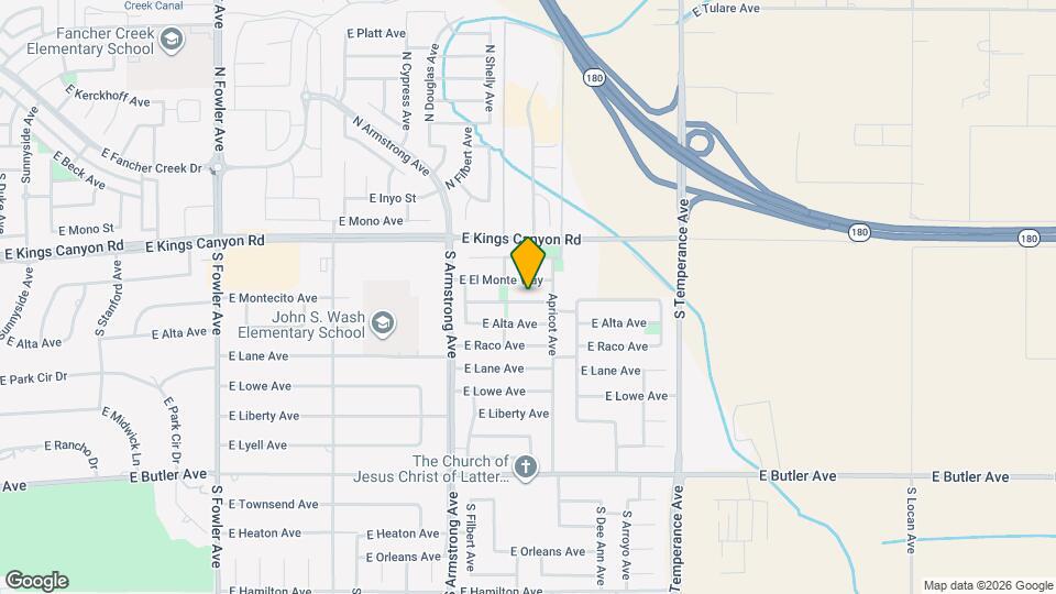 6646 E Montecito Ave Map and Location Details