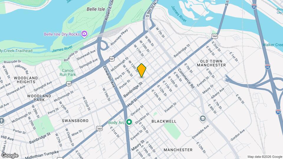 1307 Bainbridge St Map and Location Details