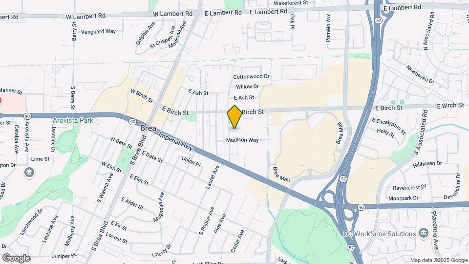 238 S Poplar Ave Map and Location Details