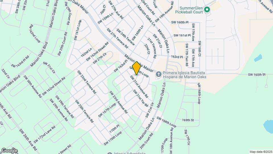 2407 SW 165th St Map and Location Details